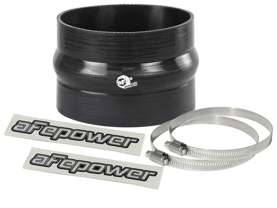 2 lbs. 8X8X8 Magnum FORCE Cold Air Intake System Spare Parts Kit 4-1/8 IN ID x 3 IN L Straight Coupler - Black