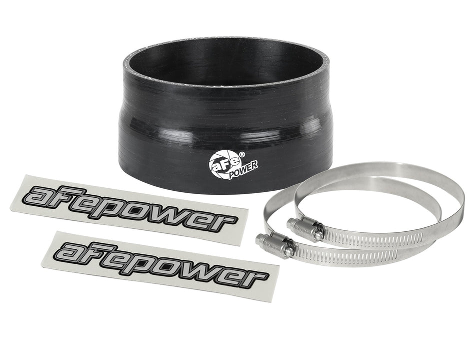 2 lbs. 8X8X8 Magnum FORCE Cold Air Intake System Spare Parts Kit 4 IN ID to 3-4/5 IN ID x 2 IN L Straight Reducing Coupler - Black
