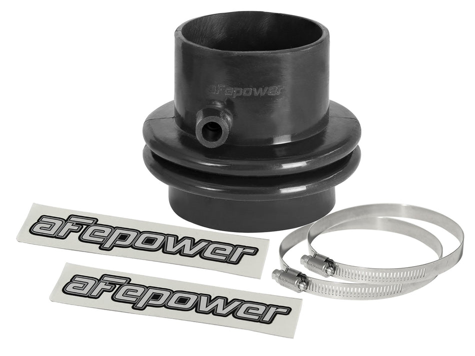 2 lbs. 8X8X8 Magnum FORCE Cold Air Intake System Spare Parts Kit 3 IN ID to 2-3/4 IN ID x 3 IN L Straight Reducing Bellow-Coupler - Black