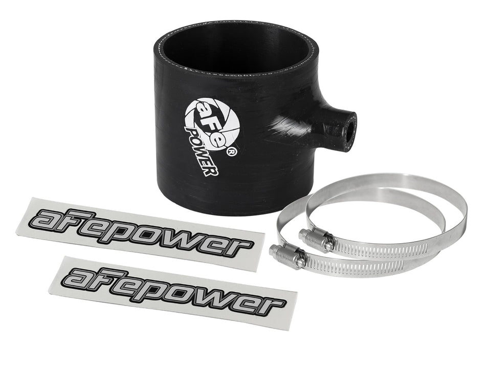 2 lbs. 8X8X8 Magnum FORCE Cold Air Intake System Spare Parts Kit 2-1/2 IN ID x 2-1/2 IN L Straight Coupler w/ Port - Black