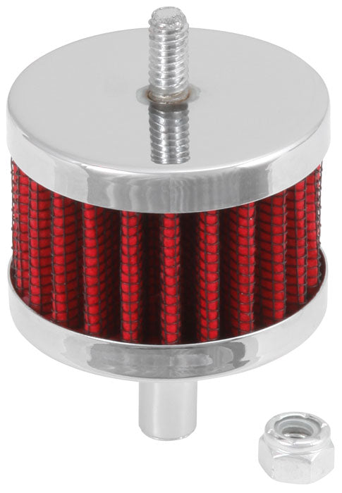 3/8in OD VENT. 2in OD. 1-1/2in H STUD MOUNT