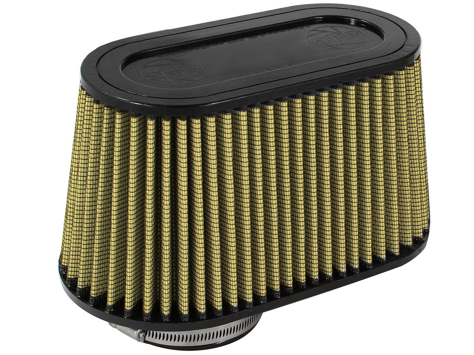 Magnum FORCE Intake Replacement Air Filter w/ Pro GUARD 7 Media 3-1/4 IN F X (11x6) IN B X (9-1/2 x 4-1/2)IN T X 6 IN H