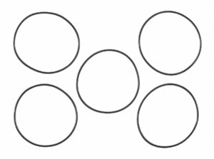 2 5/8 X 2 13/16 X 3/32 (O-Ring) MATERIAL NITRILE