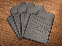0.4 lbs. 6X4X0 Black WeatherTech Drink Coasters Set of 4