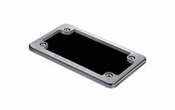 1 lbs. 14X8X2 Silver Accessory Billet Plate Frames  Universal