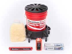 11 lbs. 15X15X14 Black Techcare Ready-To-Wash System   Rolling Dolly; Bucket: Lit seat: Grit Grate; MittSaver;