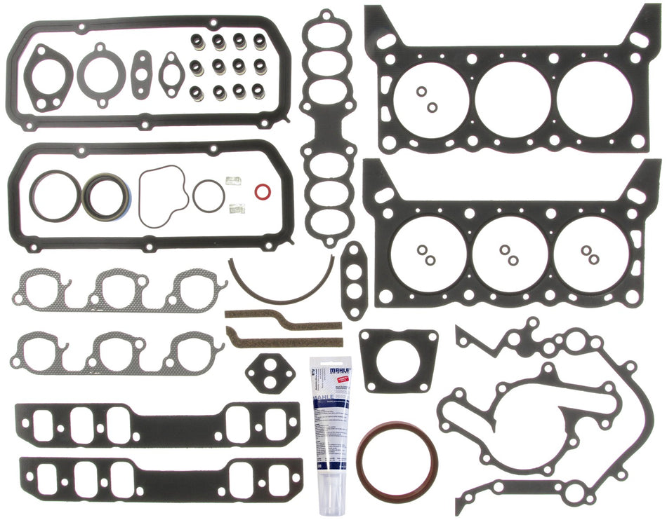 Ford-Prod:V6232 SC AND Non SC (89-93) REAR WHEEL DRIVE Engine Kit Gasket Set