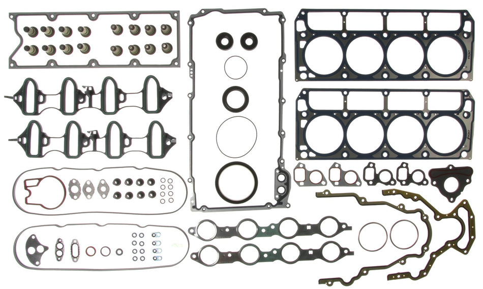 GM TRK 6.0L VORTEC 01-03 (14.4MM O.D. GUIDE VALVE STEM SEAL NOT INCLUDED) Engine Kit Gasket Set