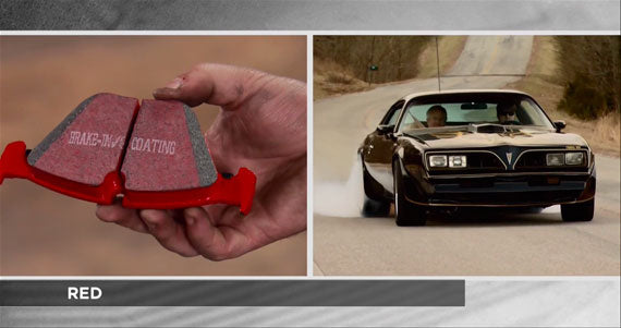 3.3 lbs. 6X4X4 EBC Brakes Redstuff Ceramic Brake Pads