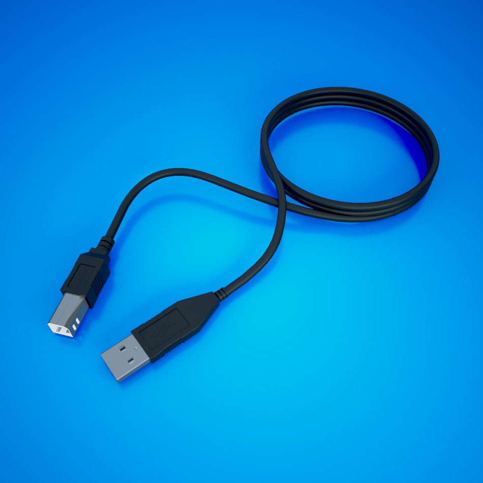 0.3 lbs. 6X4X2 USB A to B 6 FT Cable for MPVI