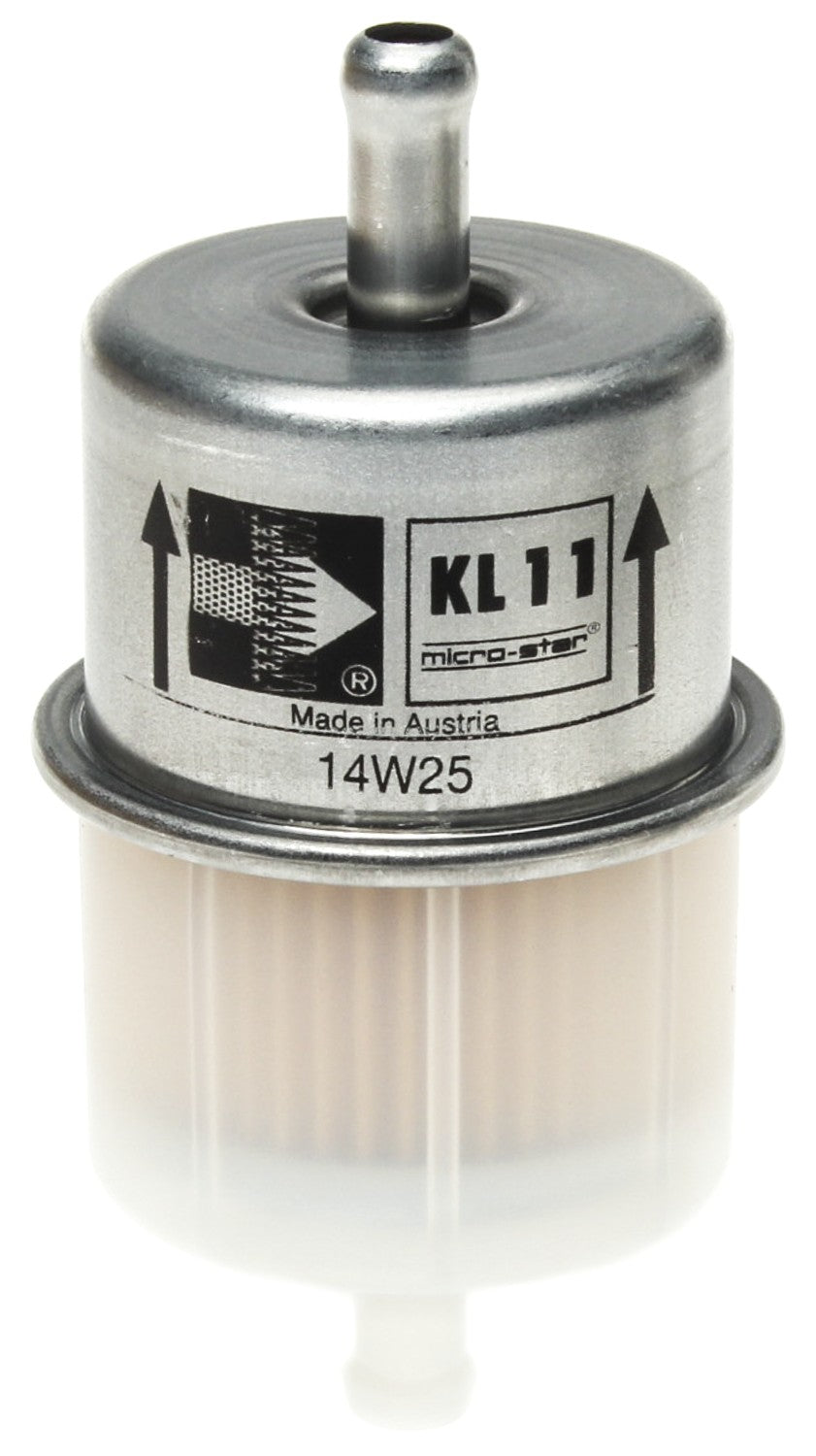 Universal In-Line filter W 0.32in (8 mm) inlet and outlet