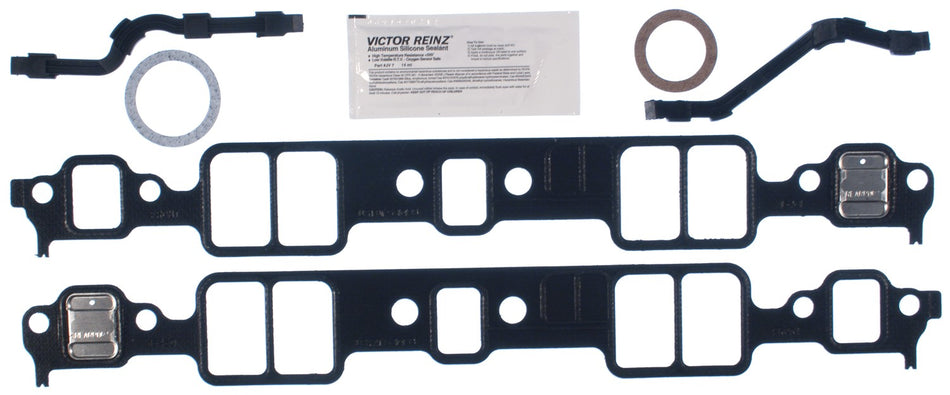 0.5 lbs. 24X6X0 Intake Manifold Set Chev:305350 Engs.(87-93)(int) End water ports with restrictor inserts.