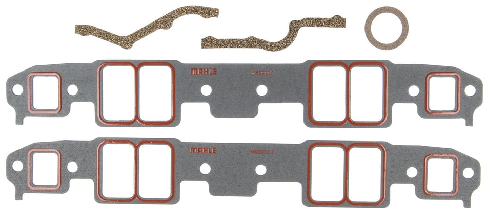 Chevrolet Small Block Intake Manifold Set 1.300in x 2.250in Stock Large Port