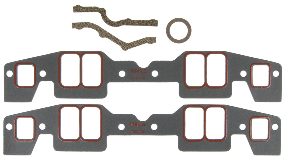 0.4 lbs. 24X6X0 Chevrolet Small Block Intake Manifold Set 1.300in x 2.200in Brodix -12 Series