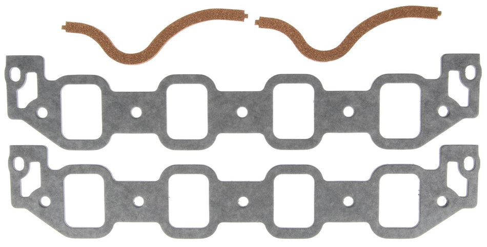 0.7 lbs. 24X6X0 Ford Big Block Intake Gasket 1.850in x 2.550in Ford Racing A460