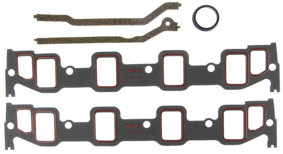 0.6 lbs. 24X8X0 Performance Intake Manifold Ford Big Block Intake Gasket 1.400 IN x 2.100 IN Port 390-428 FE Medium Riser