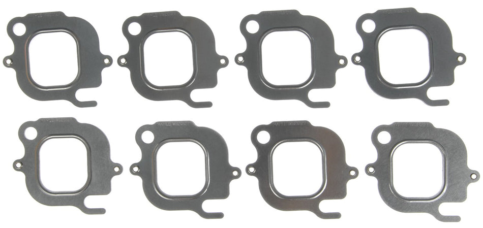 0.5 lbs. 9X7X0 Ford V8 Small Block MLS Exh Gasket Yates Ind Ports 8pc