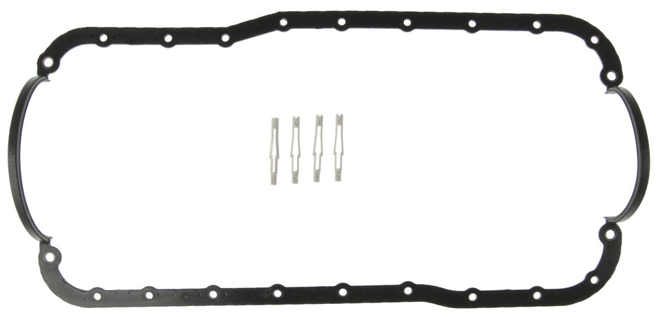 0.9 lbs. 24X8X1 Oil Pan Set FORD 351W CID (5.8L) OHV 16v V8. (1969-1987). OIL PAN GASKET SET