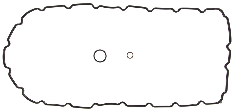 0.4 lbs. 24X8X0 Oil Pan Set FORD TRUCK 363 cid (6.0L) OHV 32v V8 POWERSTROKE DIESEL. (2003-2007) VIN P.