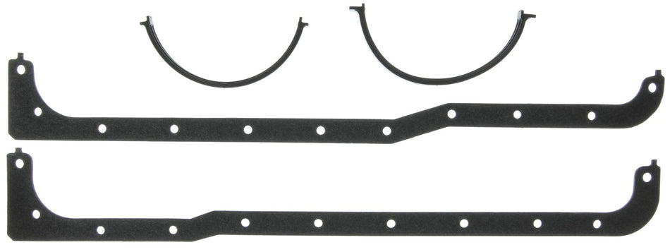 0.4 lbs. 24X6X0 Ford Small Block 351W Performance Oil Pan Set .093in Rubberized Fiber