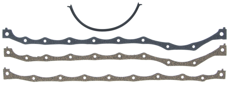 0.4 lbs. 24X6X0 Ford Small Block 351C/351M Performance Oil Pan Set .093in Rubberized Fiber