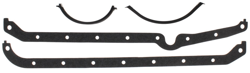 0.4 lbs. 24X8X0 Performance Oil Pan Chevrolet Small Block Performance Oil Pan Set .093 IN Rubberized Fiber