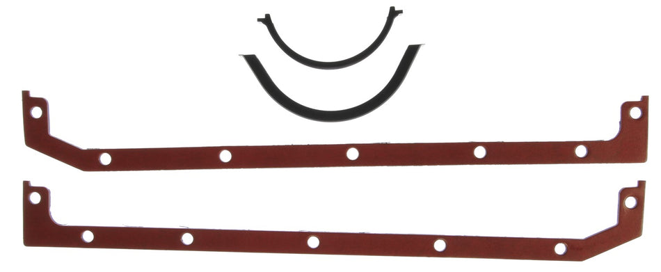 0.5 lbs. 24X6X0 Chev SB Perf Oil Pan Set Steel Core Laminate .080in Thick Rocket Block