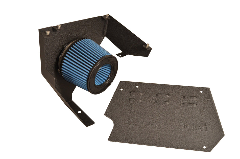 (E46) Tuned short ram with brushed heatshield cover and Super nano web dry filter