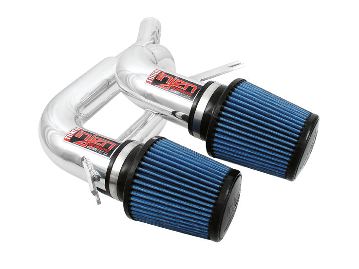 (E60) Tuned Twin air intakes w/MR Technology front air scoop and web nano-fiber dry filters