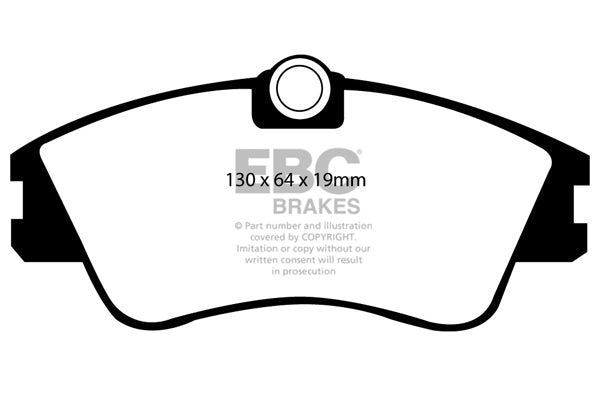 3.5 lbs. 6X4X4 EBC brake Ultimax2 brake Pads