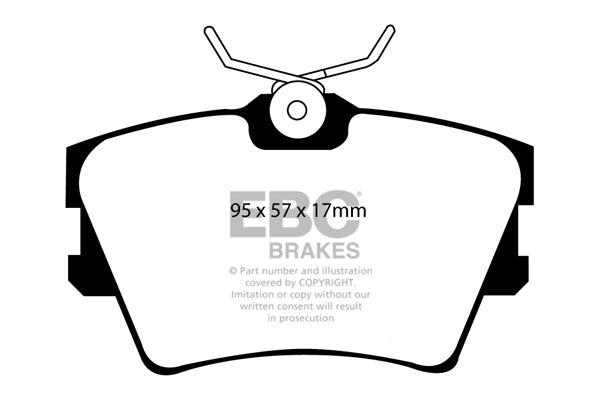 3.5 lbs. 6X4X4 EBC brake Ultimax2 brake Pads