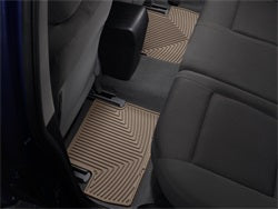 Tan Rear Rubber Mats Toyota Sienna 2011 + Fits 7-passenger models only