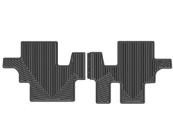 10 lbs. 34X21X1 Black Rear Rubber Mats BMW 7-Series 2013 - 2014 Trim Required for SWB models