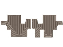 Tan Rear Rubber Mats Mercedes-Benz GL-Class 2013 + 3rd row set